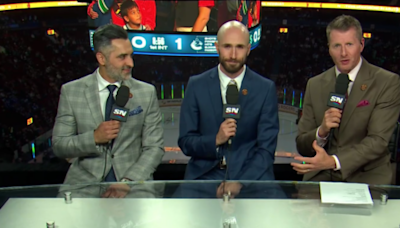 Landon Ferraro joins Canucks broadcasts on Sportsnet | Offside