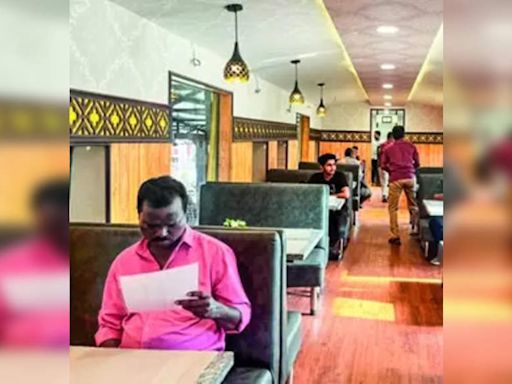 Rail Coach Dining Experience at Dindigul Junction | Madurai News - Times of India