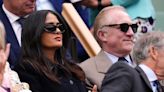 Salma Hayek and Francois-Henri Pinault among couples at day seven of Wimbledon