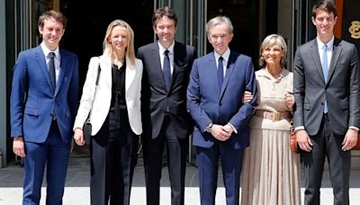 Bernard Arnault prepara a sus hijos para liderar el imperio de marcas de lujo de LVMH