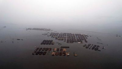 Recent rains in North Korea flooded thousands of houses and vast farmland, state media says