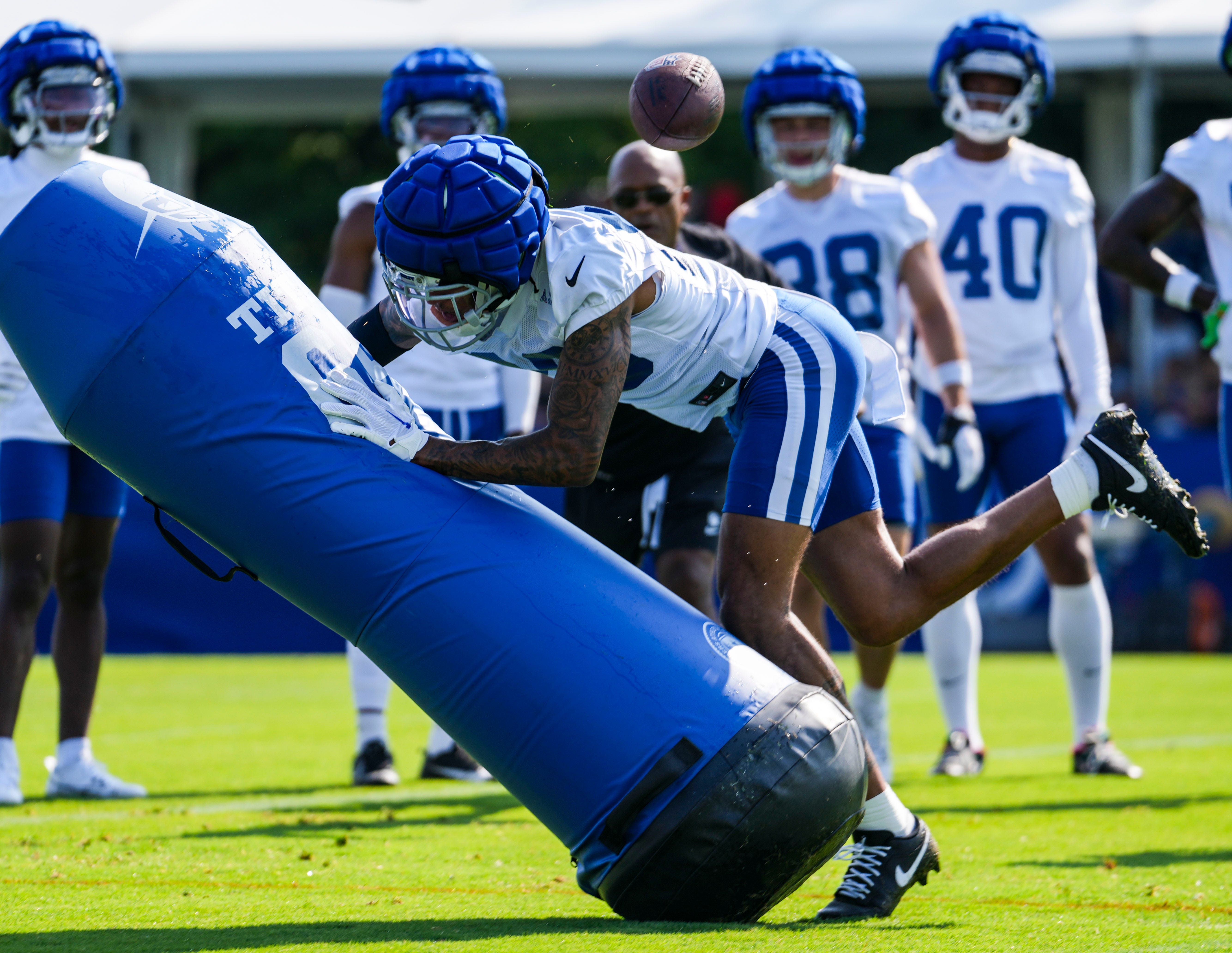 Colts camp observations: JuJu Brents building momentum in CB battle