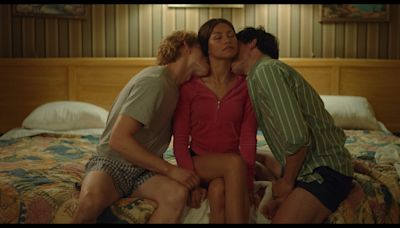 'Challengers' stars Zendaya, Mike Faist and Josh O'Connor on filming three-way kiss: It's 'like a dance'