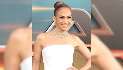 Jennifer Lopez Wore Jewelry Designed By Manish Malhotra To Atlas Premiere