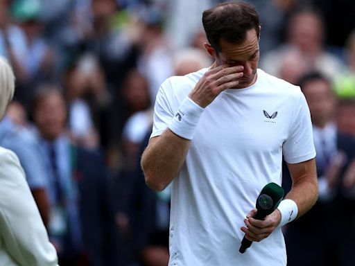 Andy Murray's Wimbledon goodbye begins with defeat