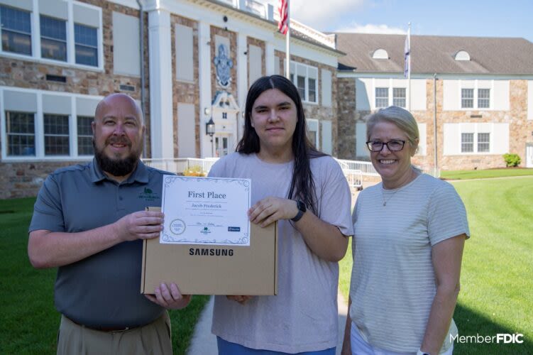 Muncy student wins Brighter Financial Futures, Woodlands Bank finance competition