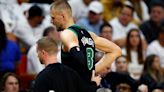 ‘The Celtics are not the same team without him’: Kevin Garnett, Paul Pierce discuss what Kristaps Porzingis’s absence means for Boston