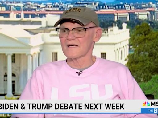 James Carville says he'd bet Trump won't show up to first debate: 'I wouldn't be shocked'