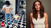 When Kareena Kapoor Khan shared an adorable pic of Ibrahim Ali Khan and Taimur Ali Khan flaunting their abs | Hindi Movie News - Times of India