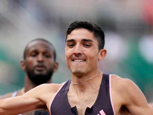 Texas native Bryce Hoppel breaks 800m U.S. trials record, books ticket to Paris Olympics