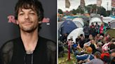 Louis Tomlinson behind epic Euros screening at Glastonbury with TWO TVs