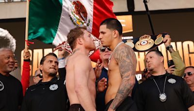 ¡Canelo y Berlanga en peso y listos para la guerra! | El Universal