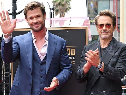Robert Downey Jr. reveals how every Avenger describes Chris Hemsworth: 'Here comes the roast'