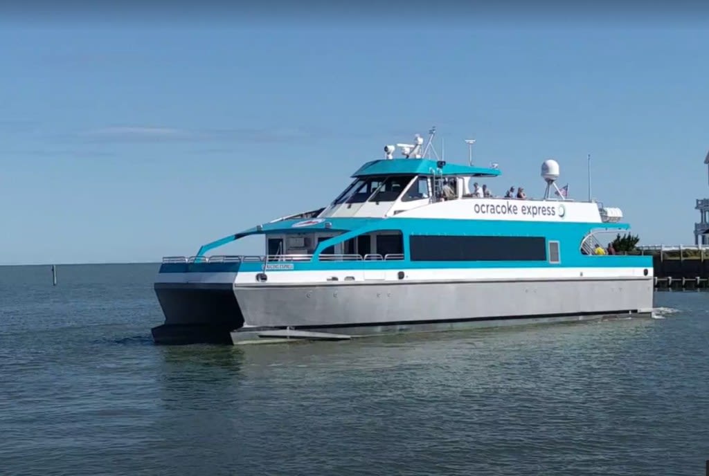 Summer’s here! Ocracoke Express passenger ferry returns to Outer Banks