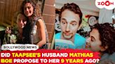 Did you know that Taapsee Pannu's husband, Mathias Boe, proposed to her 9 years ago?