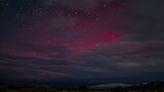 Así captaron la aurora boreal en Bariloche