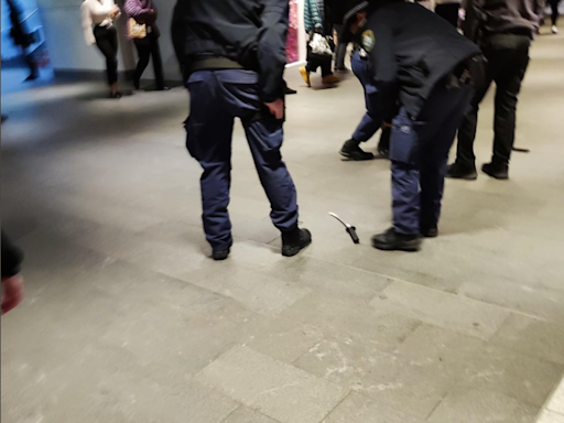 Man arrested over toy sword incident at busy Sydney shopping centre