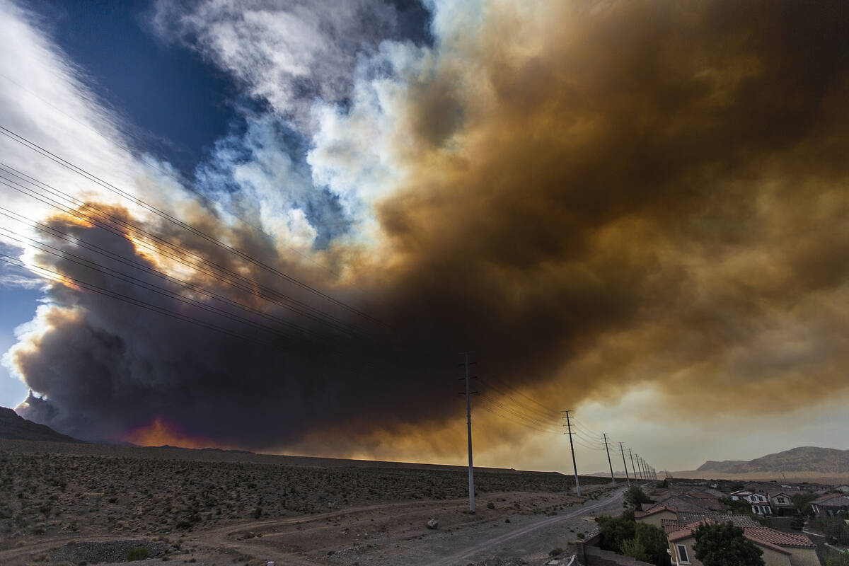 Fire is catching in Nevada. Climate change is a major cause, scientists say