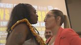 Claressa Shields faces off against Vanessa Lepage-Joanisse for the first time at Flint City Hall