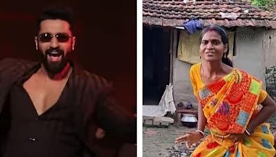 Vicky Kaushal goes ‘wow’ at viral sari-clad content creator's moves on Tauba Tauba. Watch