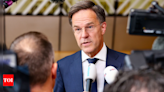 Mark Rutte moves from leading Netherlands to heading Nato - Times of India