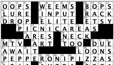 Off the Grid: Sally breaks down USA TODAY's daily crossword puzzle, Split Peas