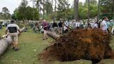 Masters Golf Tournament Suspended By Falling Trees In Spectator Area