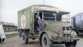 Colourised photos of British Red Cross D-Day volunteers revealed