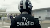 Secret driver speeds to St James' Park in Formula E car in bid to make kick-off - but which Newcastle star is beneath the helmet? | Goal.com UK