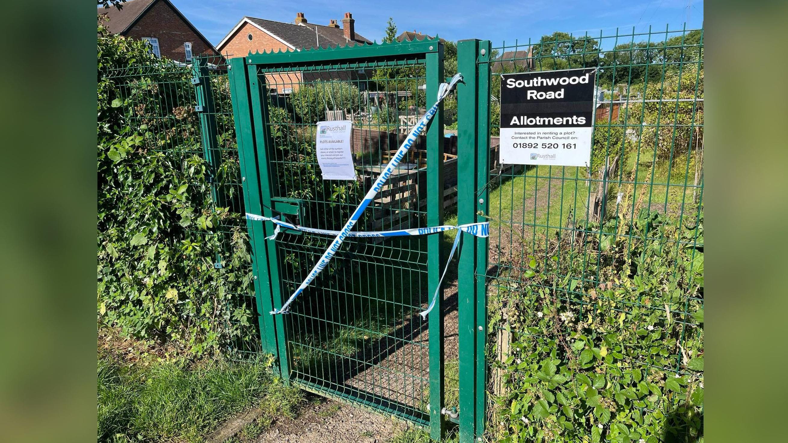 Three teenagers arrested after allotments death