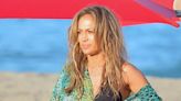 Jennifer Lopez Looks Stunning in White swimsuit on St. Barts Vacation