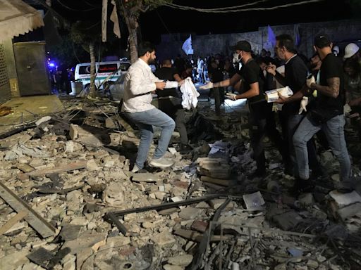 Middle East latest: Israeli strike in Beirut killed 7 health and rescue workers