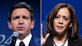 It's Kamala Harris vs. Ron DeSantis in the fight over Florida's new teachings on slavery