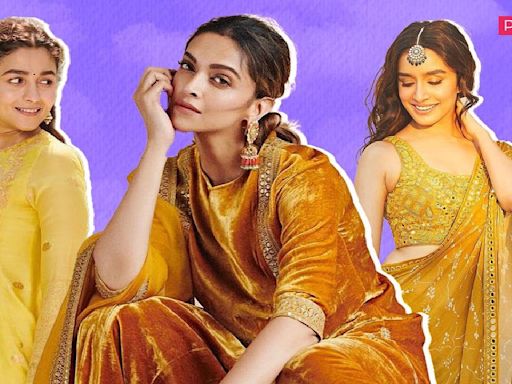 11 haldi outfit ideas for brides 2024 ft. Deepika Padukone, Alia Bhatt and Shraddha Kapoor