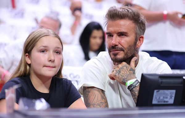 David Beckham reveals Victoria’s reaction as he teaches daughter Harper cockney rhyming slang