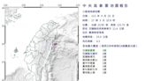 快訊／17:03極淺層地震 規模4.3！7縣市有感搖晃