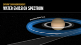 Webb telescope detects 6,000-mile plume blasting from Saturn's moon