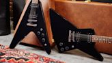 Gibson’s new 80s Flying V and Explorer models party like it’s 1984 with ebony finishes and high output humbuckers