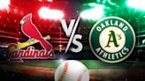 Cardinals vs. Athletics prediction, odds, pick, how to watch - 4/16/2024