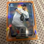 2014 Bowman Chrome James Paxton Rookie RC /25 限量新人卡