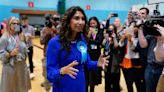 Suella Braverman apologises for ‘entitled’ Tories’ years in power as she keeps her seat with 36,459 votes