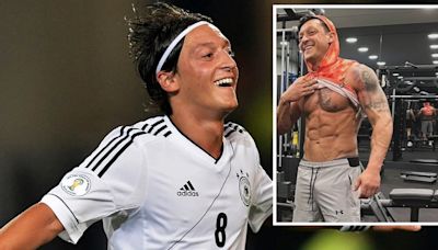 El increíble cambio físico de Özil, exfutbolista del Real Madrid: irreconocible tras ganar mucha masa muscular