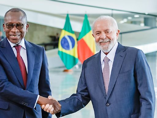 "Somos parceiros naturais da África", diz Lula ao receber presidente do Benin