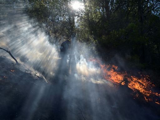 Fires near Athens under control as new blazes rage in Greece