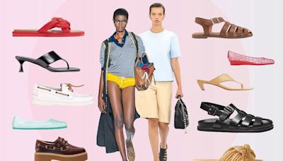 Your ultimate summer shoe guide: the sandals, sliders, heeled flip flops (and jelly shoes) to know