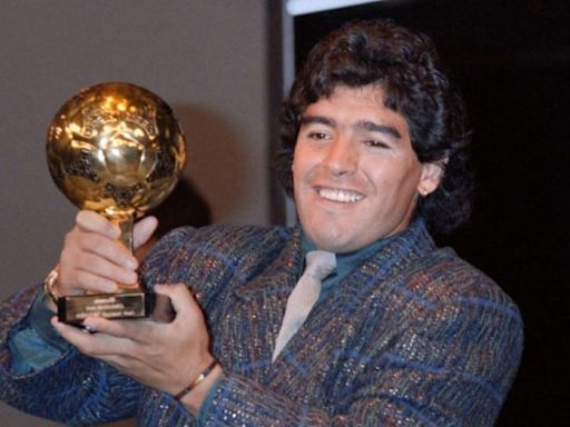 El próximo jueves subastarán el Balón de Oro que Maradona ganó en 1986