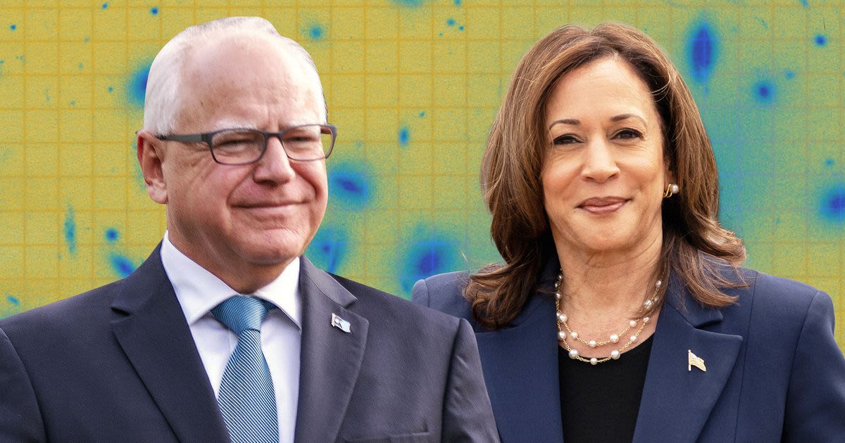 What Are Kamala Harris’s and Tim Walz’s Zodiac Signs? How Compatible Are They?