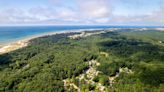 Ludington State Park campground is most popular in Michigan
