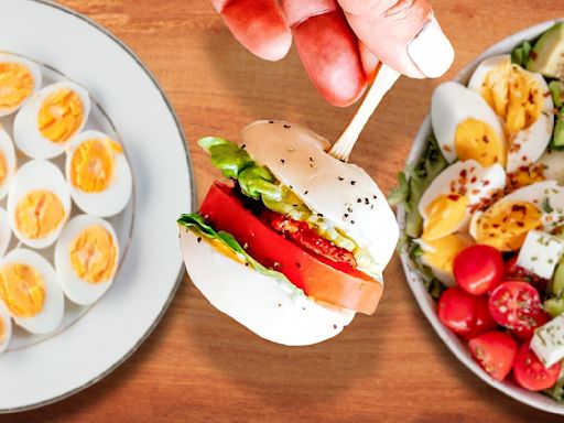 Hard-Boiled Eggs Are The Breakfast Slider Base You Need To Try