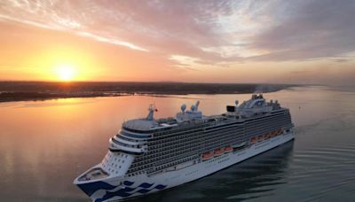 All the cruise ships sailing into Southampton this week